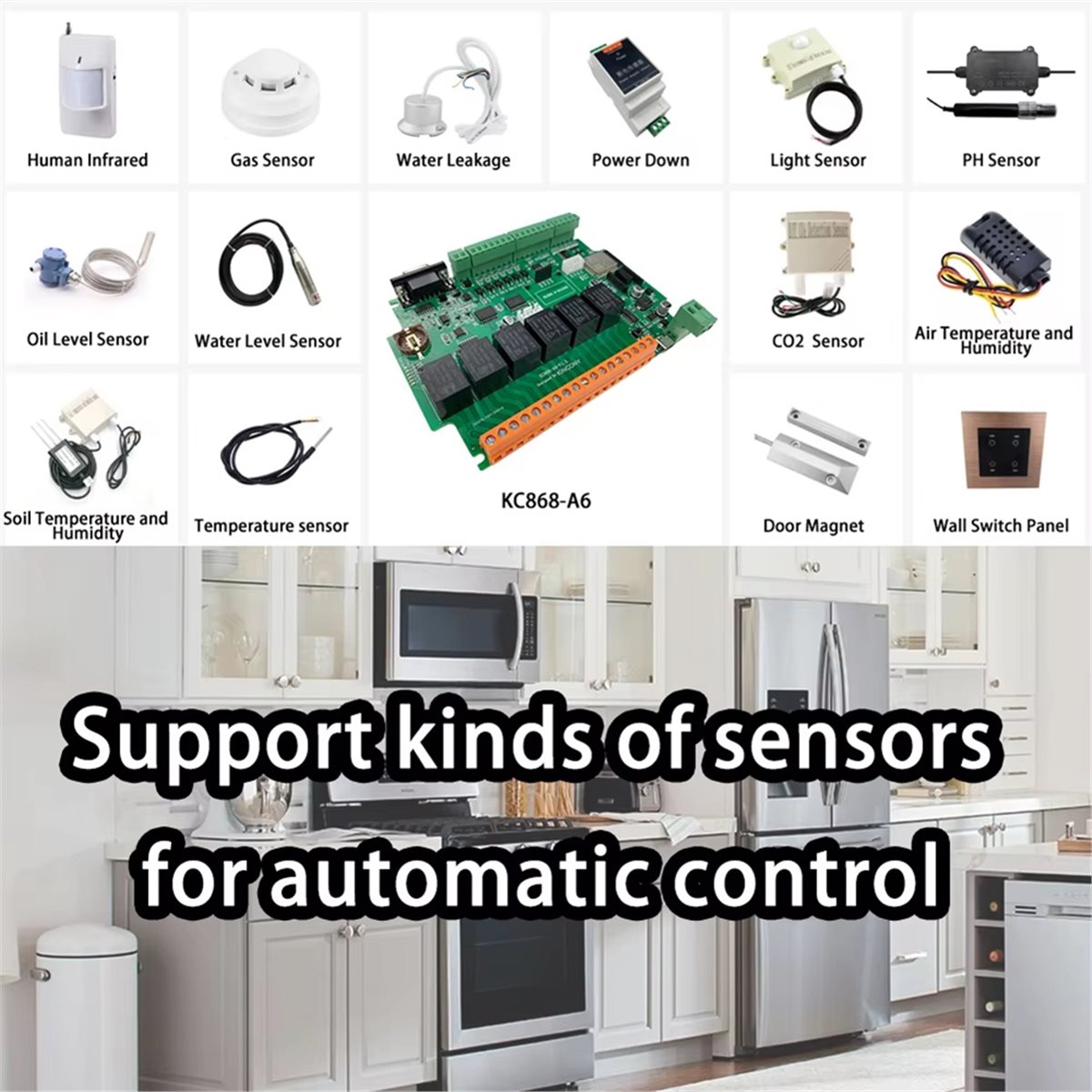 Home Automation Systems Diy - KC868-A6 개발 보드, MQTT, 웹, HTTP,
