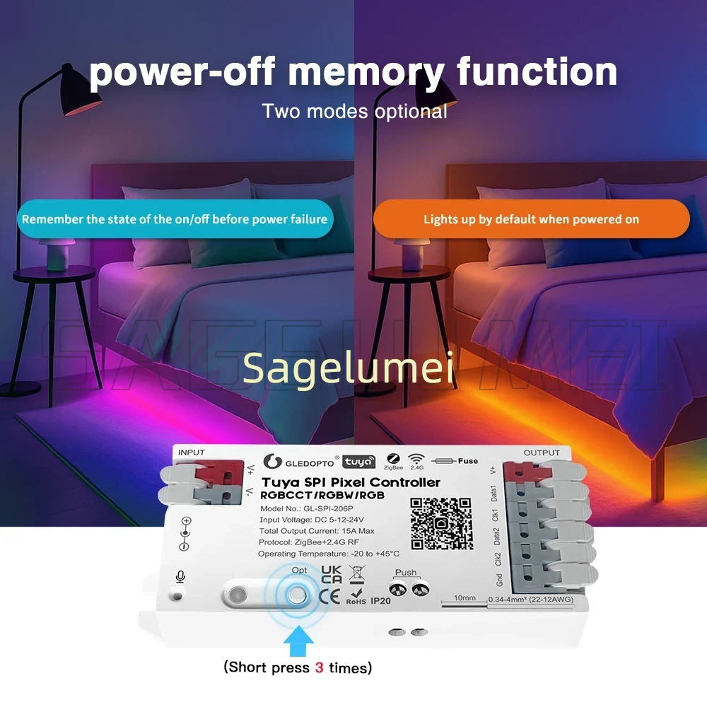 새로운 ZigBee GL-SPI-206P SPI 픽셀  - Zigbee Coordinator Stick 리뷰 및 가격