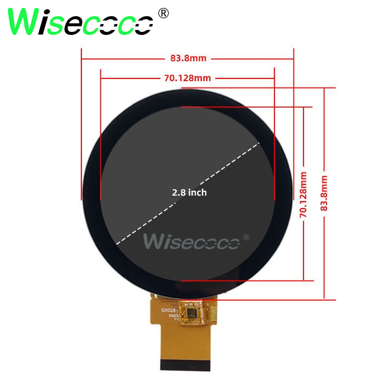 원형 터치 스크린, 2.8 인치 480x480 IPS, - Home Automation Raspberry Pi 리뷰 및 가격